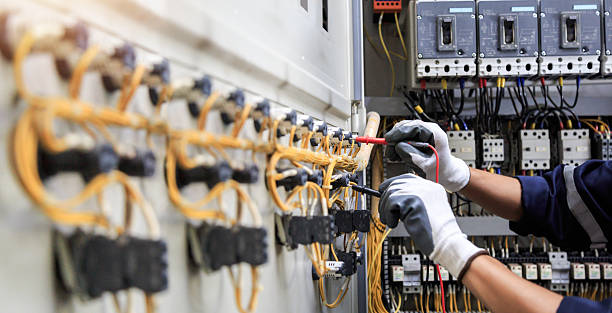 Professional Electrician technician working in Graham, NC